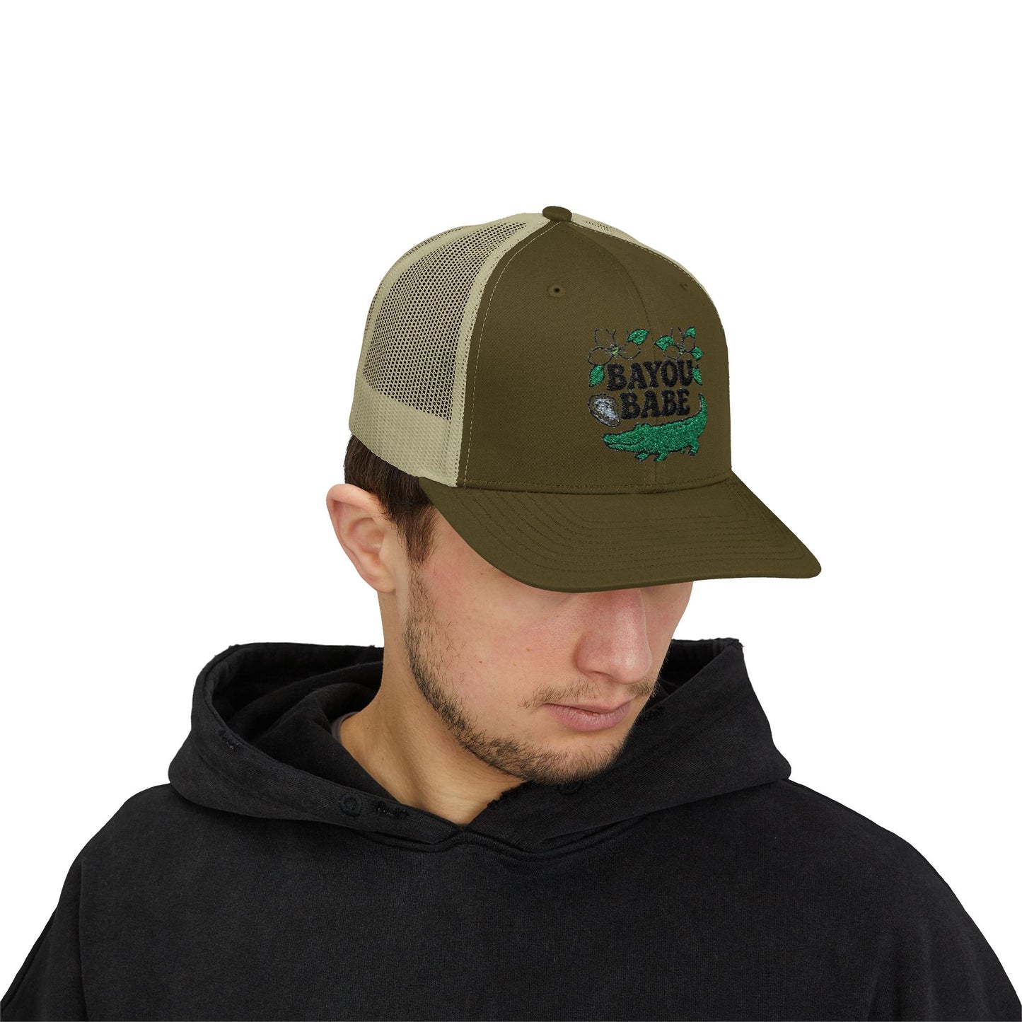 Bayou Babe Snapback Trucker Cap – Perfect for Outdoor Adventures and Southern Charm