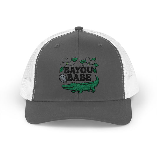Bayou Babe Snapback Trucker Cap – Perfect for Outdoor Adventures and Southern Charm