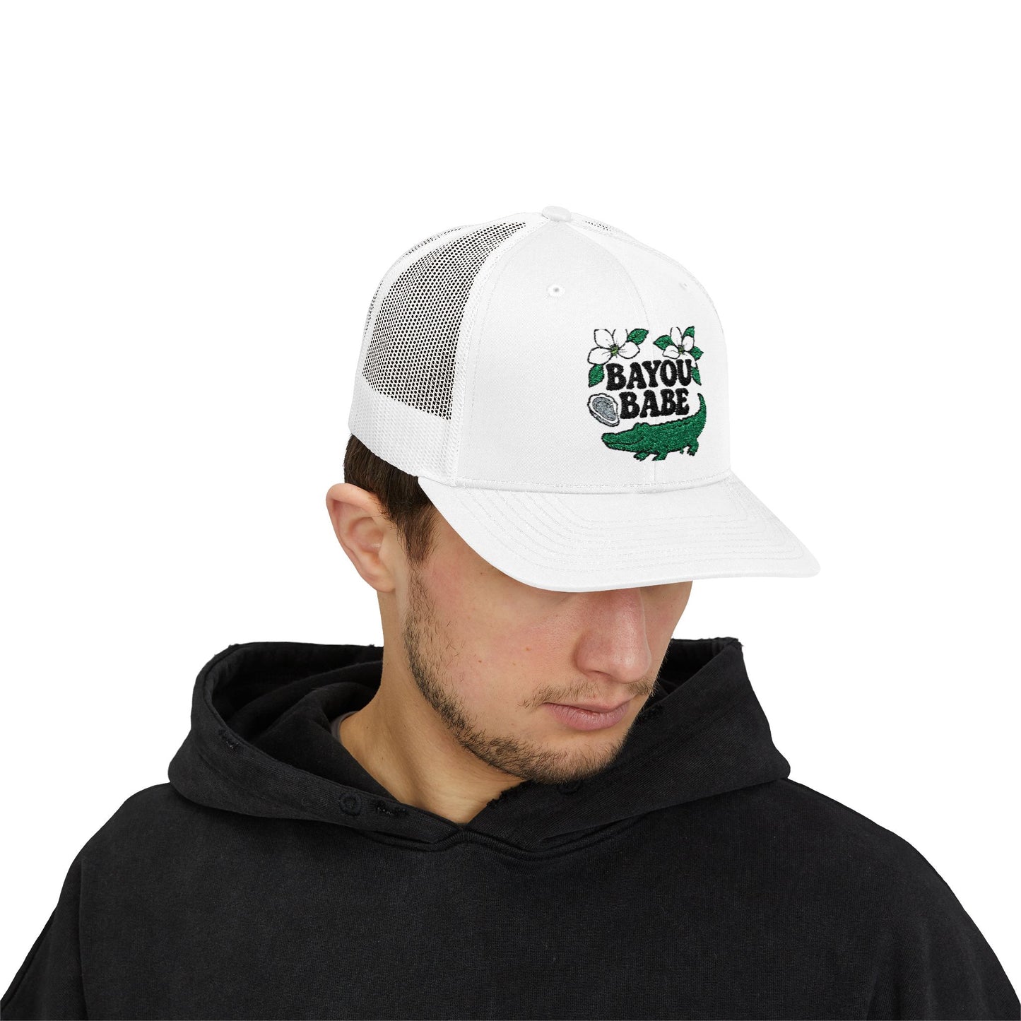 Bayou Babe Snapback Trucker Cap – Perfect for Outdoor Adventures and Southern Charm
