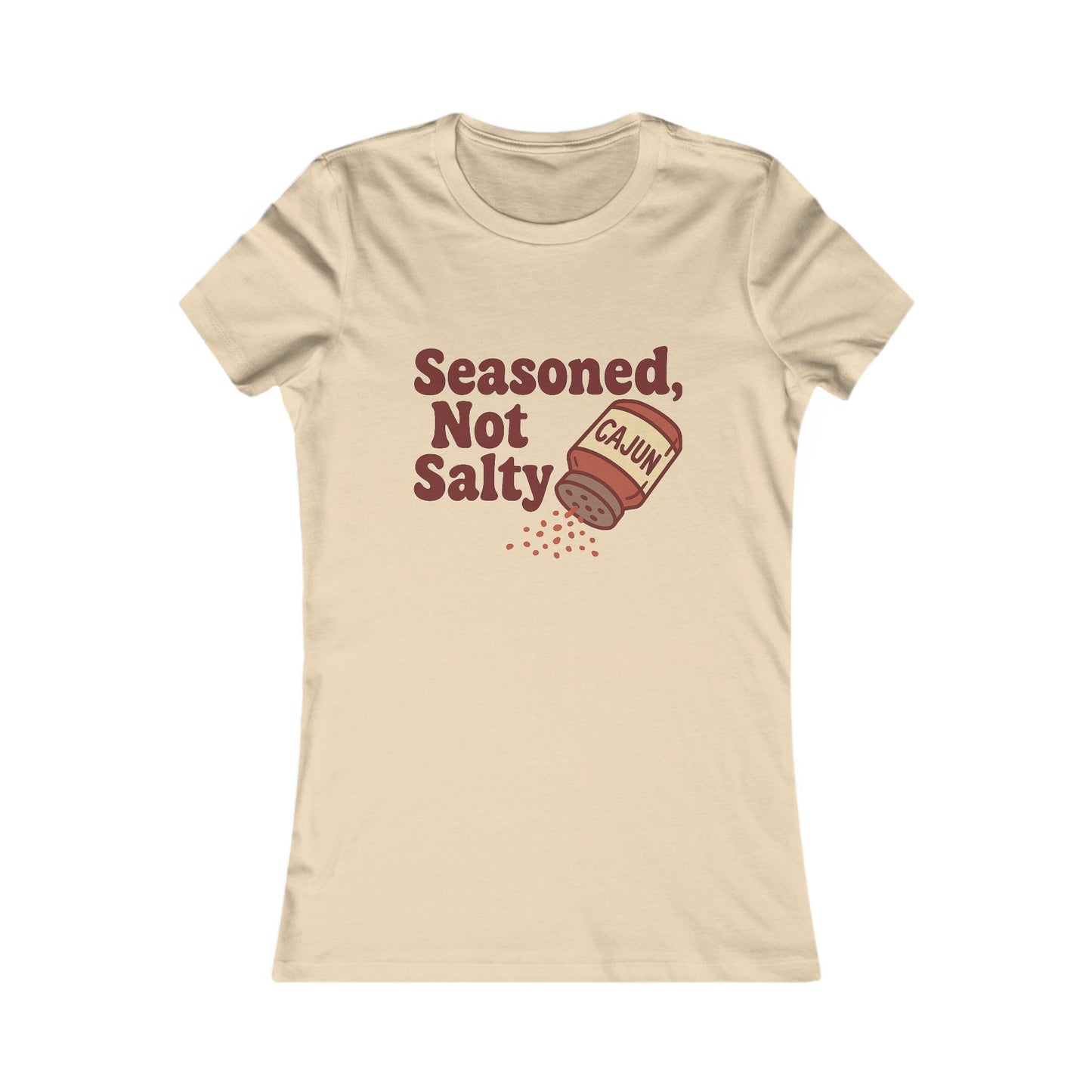 Cajun Seasoned Women's Tee - Cute & Sassy Cooking Shirt