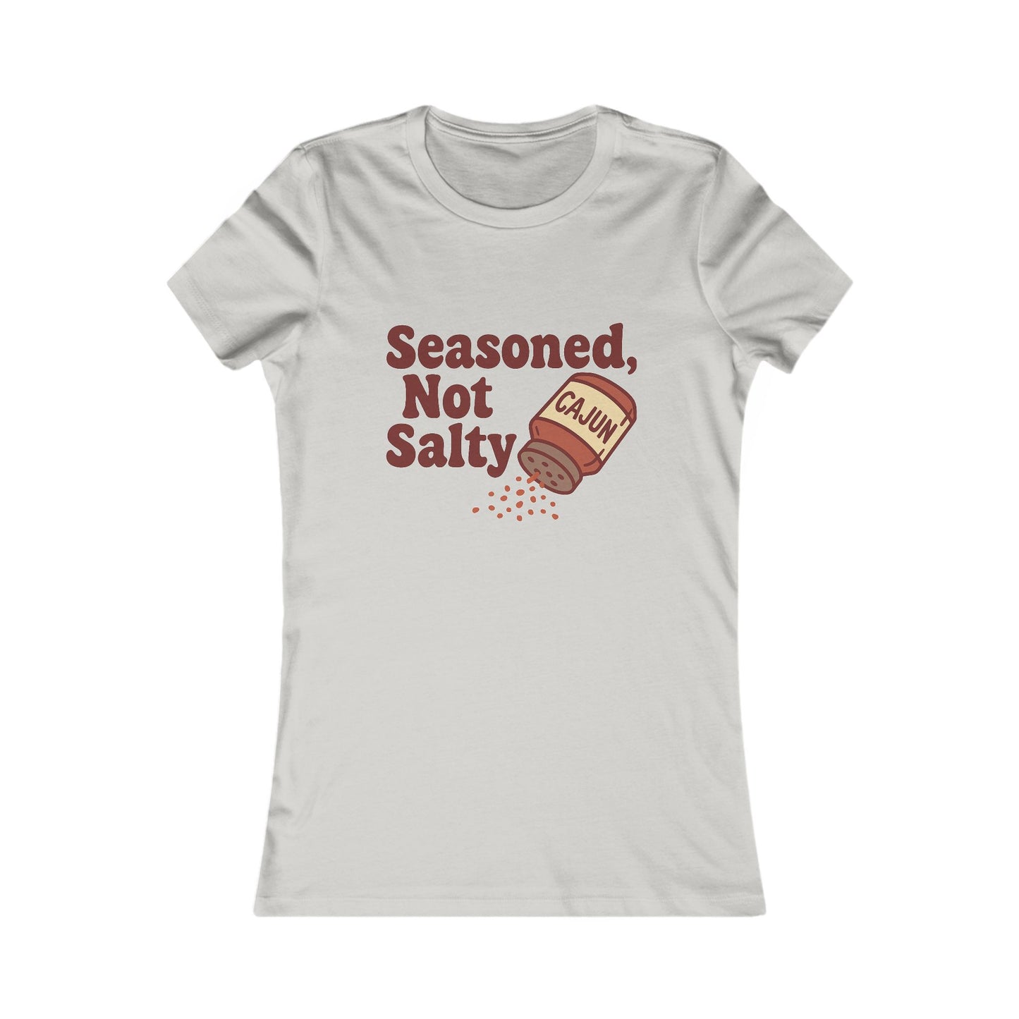 Cajun Seasoned Women's Tee - Cute & Sassy Cooking Shirt