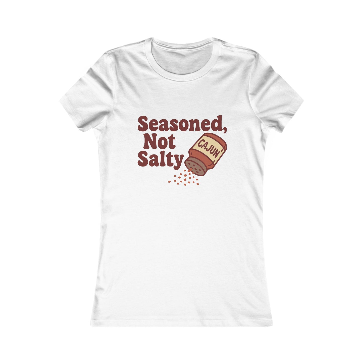 Cajun Seasoned Women's Tee - Cute & Sassy Cooking Shirt